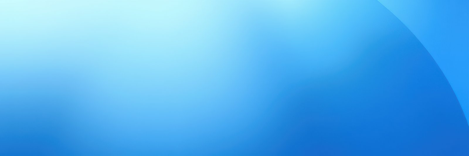 Vibrant blue abstraction featuring smooth curves and gradients in a calming ocean-like scene